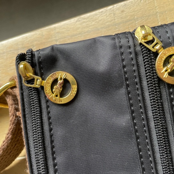 Y2K longchamp black cross body bag - Picture 3 of 9